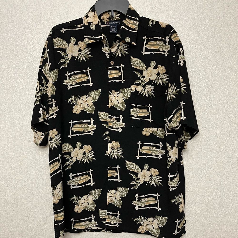 Knightsbridge  Hawaiian Shirt Size Medium